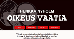 Desktop Screenshot of henkkanyholm.fi