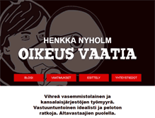 Tablet Screenshot of henkkanyholm.fi